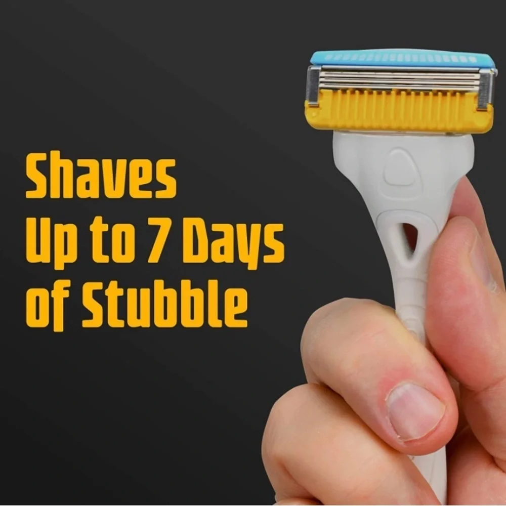 Schick Hydro Stubble Eraser Razor with 2 Razor Refill Blades Set of 2